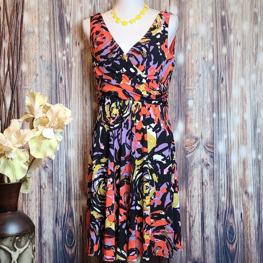 NINE WEST COLORFUL SUMMER DRESS